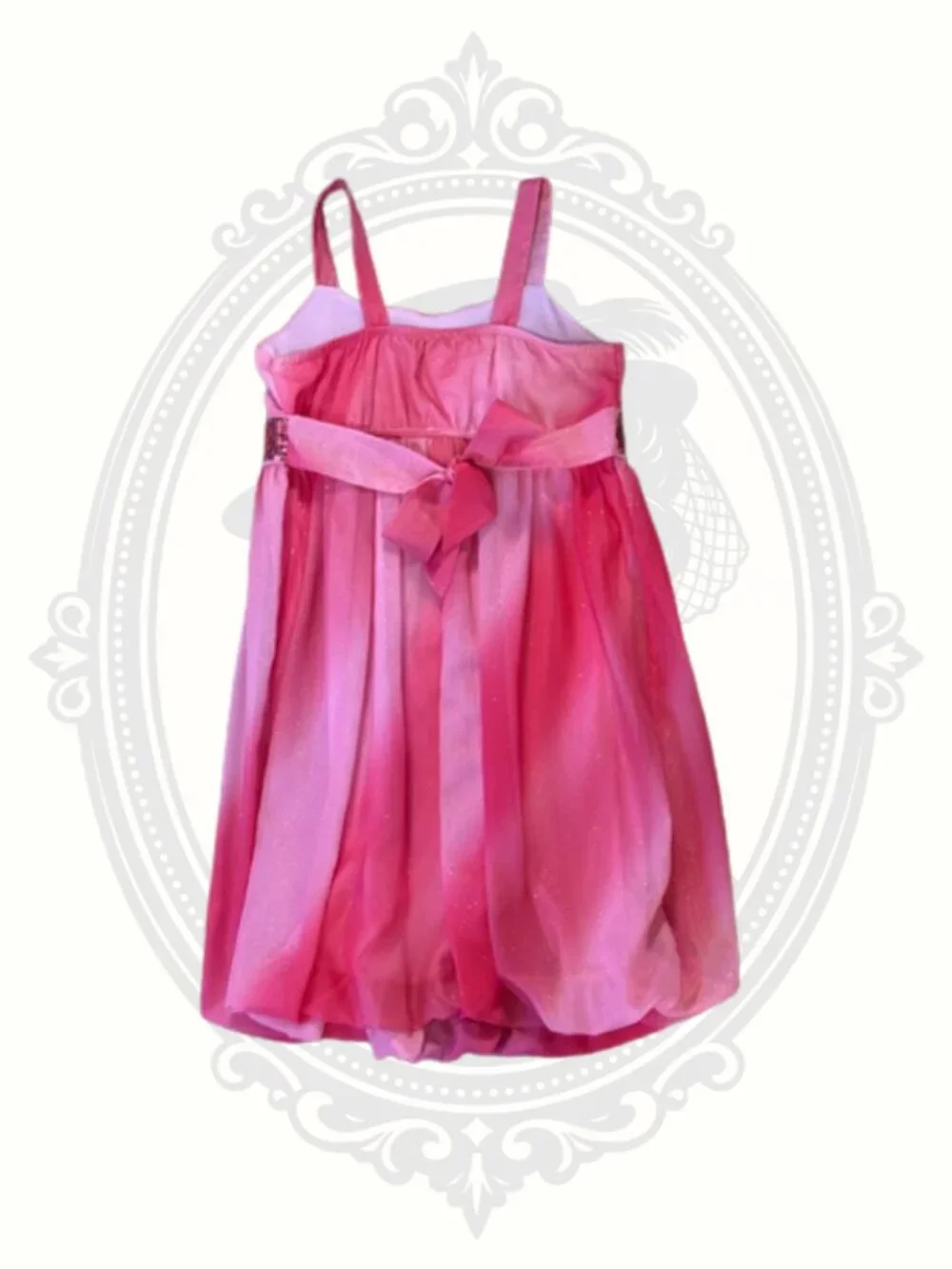 Holiday Editions Girls Pink Ombre Sequin Party Dress XL 14/16 Easter Wedding
